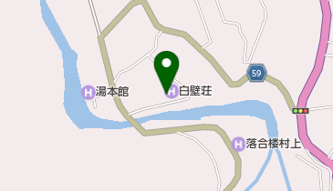 白壁荘の地図画像