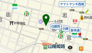姫路グリーンホテル立町 の地図画像