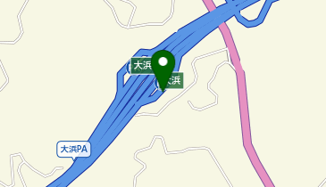 西瀬戸自動車道 大浜パーキングエリアクダリの地図画像