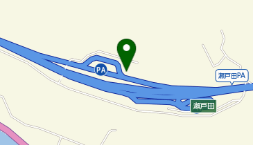 西瀬戸自動車道 瀬戸田パーキングエリアノボリの地図画像