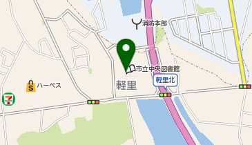 羽曳野市立中央図書館の地図画像