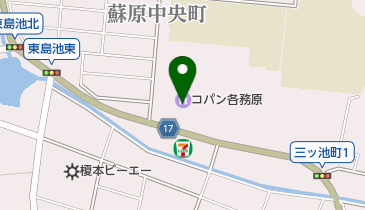コパン各務原の地図画像