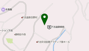 地方独立行政法人 岐阜県立 下呂温泉病院の地図画像