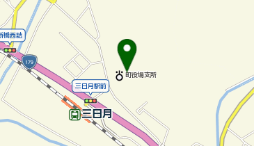 佐用町役場 三日月支所の地図画像