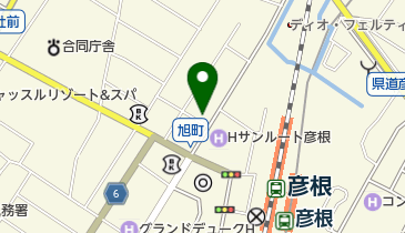 ホテルエスタシオンひこねの地図画像