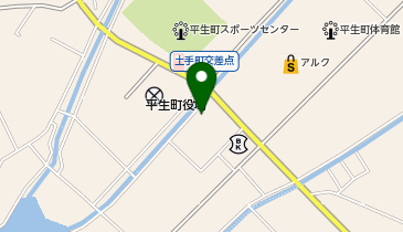 平生まち・むら地域交流センターの地図画像