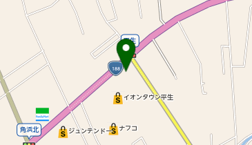 ひらお特産品センターの地図画像