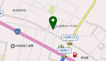 八日市ロイヤルホテル5の地図画像