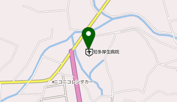 知多厚生病院の地図画像