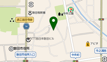 ワークピア磐田の地図画像