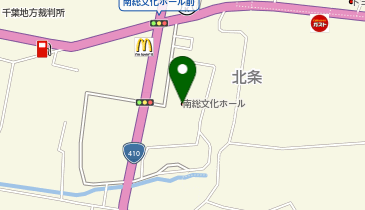 千葉県南総文化ホールの地図画像