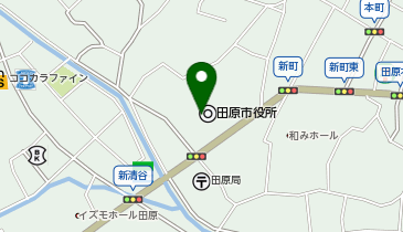 田原市役所 本庁舎の地図画像