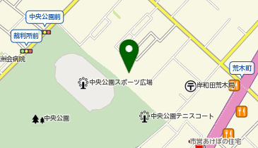 岸和田市立文化会館(マドカホール)の地図画像