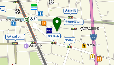 カラオケホロホロ大和店の地図画像
