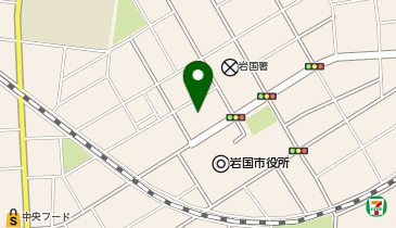 岩国市民文化会館の地図画像