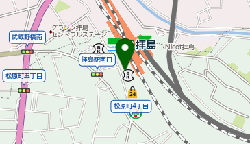 LifeFit拝島駅前店の地図画像