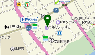 ホテル プラザオーサカ 大阪市淀川区 Freespot 532 0025 の地図 アクセス 地点情報 Navitime