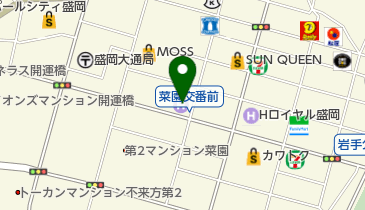 ホテルニューカリーナの地図画像