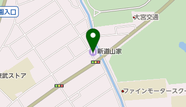 料理旅館 新道山家の地図画像