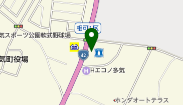 ホテルエコノ多気 (全客室)の地図画像