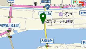 松江シティホテル本館 全客室の地図画像