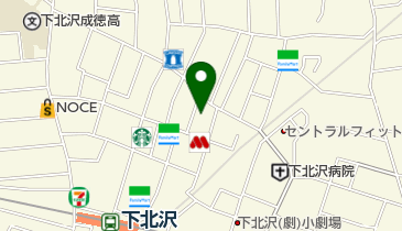 Rinky Dink Studio 下北沢の地図画像