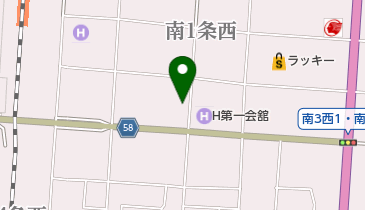 ホテル第一会舘の地図画像