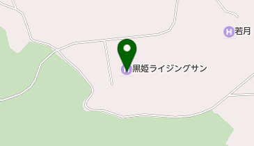 黒姫ライジングサンホテルの地図画像