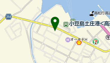 オーキドホテルの地図画像