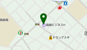 高崎ビジネスホテル の地図画像