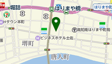 ビジネスホテルヴェルデはりまや橋 客室(一部)の地図画像