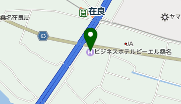 ビジネスホテル ビーエル 全客室の地図画像