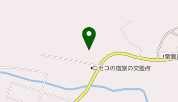 ニセコの宿 旅の交差点の地図画像