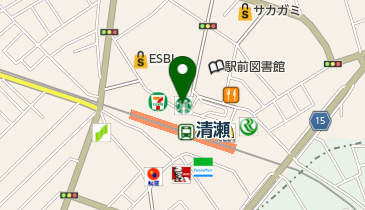 ポポラマーマ清瀬店の地図画像