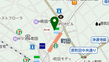 ポポラマーマ 町田店の地図画像