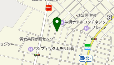 旅の宿 らくちんの地図画像