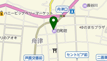 白和荘の地図画像