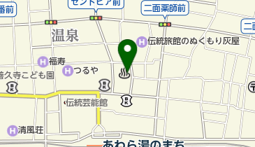 あわらグランドホテルの地図画像