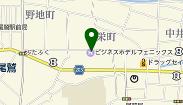 ビジネスホテル フェニックスの地図画像