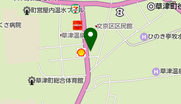 草津温泉 ビジネスホテル アゼリア 全客室の地図画像