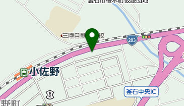 釜石 更科の地図画像