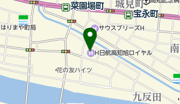 ホテル日航高知 旭ロイヤル  一部客室の地図画像