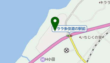 道の駅キララ多伎(株式会社 多伎振興) 休憩コーナーの地図画像