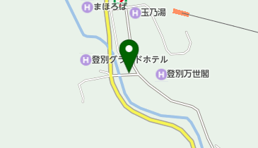 登別温泉ふれあいセンターの地図画像
