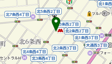 北見ピアソンホテル ロビー付近の地図画像