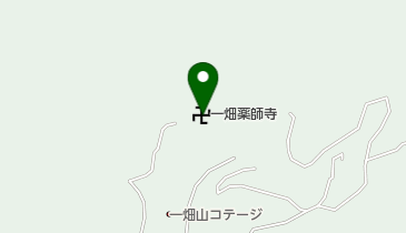 一畑山コテージの地図画像