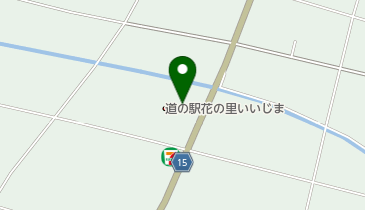 道の駅・花の里 いいじまの地図画像