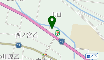 黒沢電設工業株式会社の地図画像