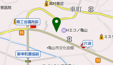 ホテルエコノ亀山(全客室)の地図画像