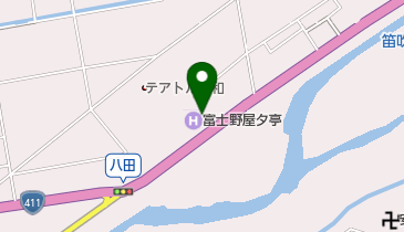 富士野屋夕亭/夕庵の地図画像